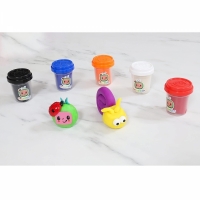 Set 8 plastilina modelatoare, multicolor, Cocomelon, RMS 96-0023-A